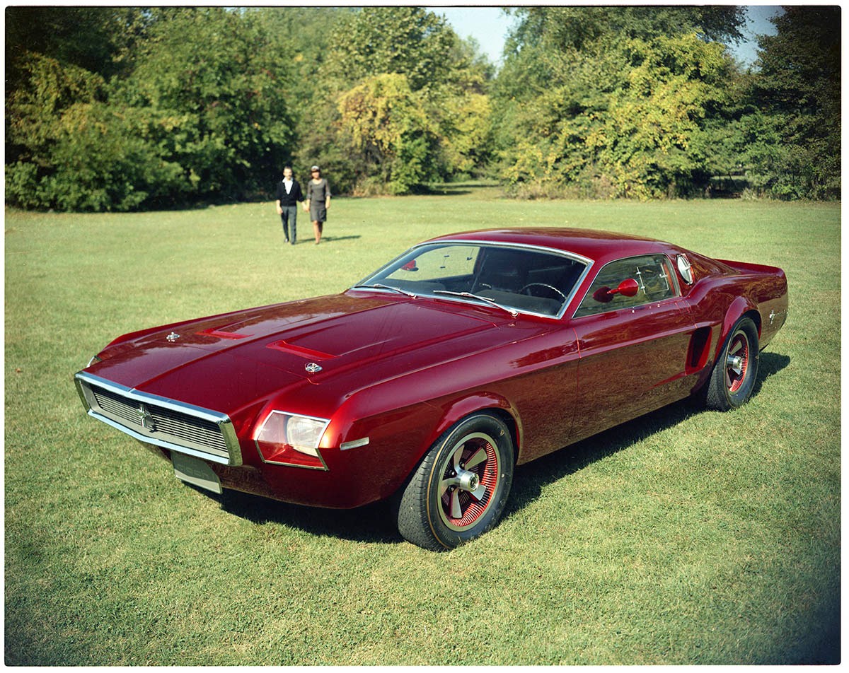 12 1968 ford mustang mach i concept car neg cn4903-406