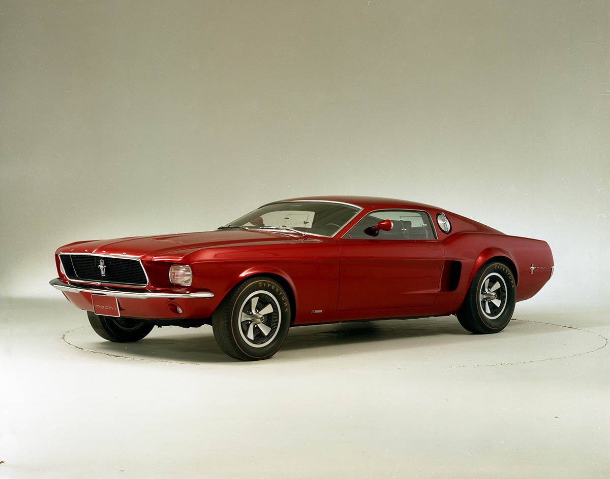 13 1967 ford mustang mach 1 concept car neg cn4803-77