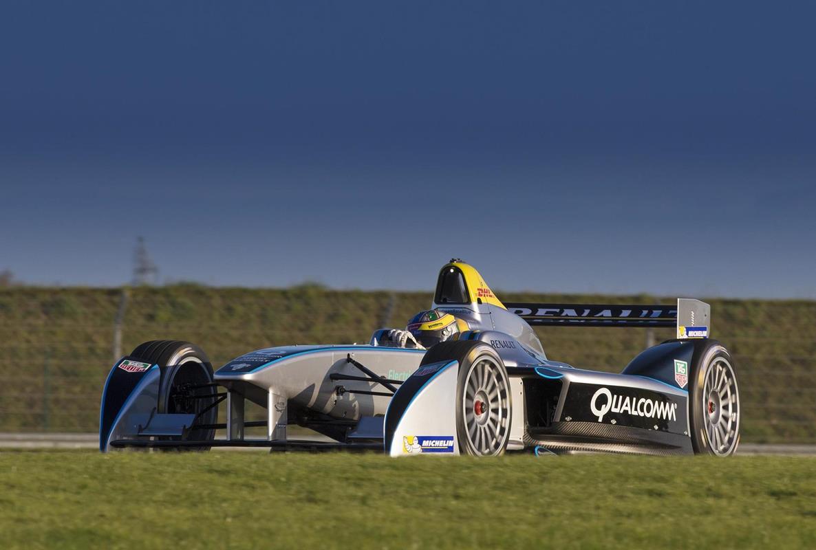 1. The Spark-Renault SRT 01E on its successful test debut