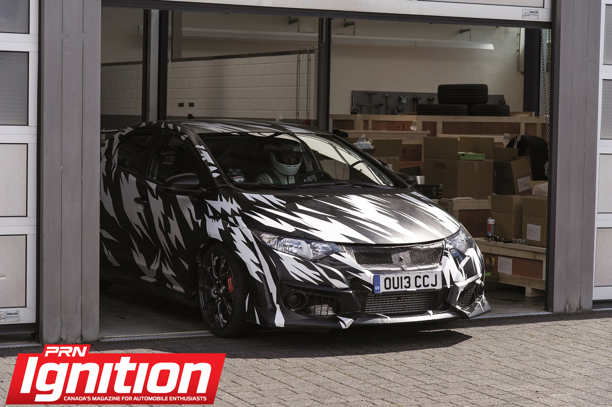Civic Type R testing