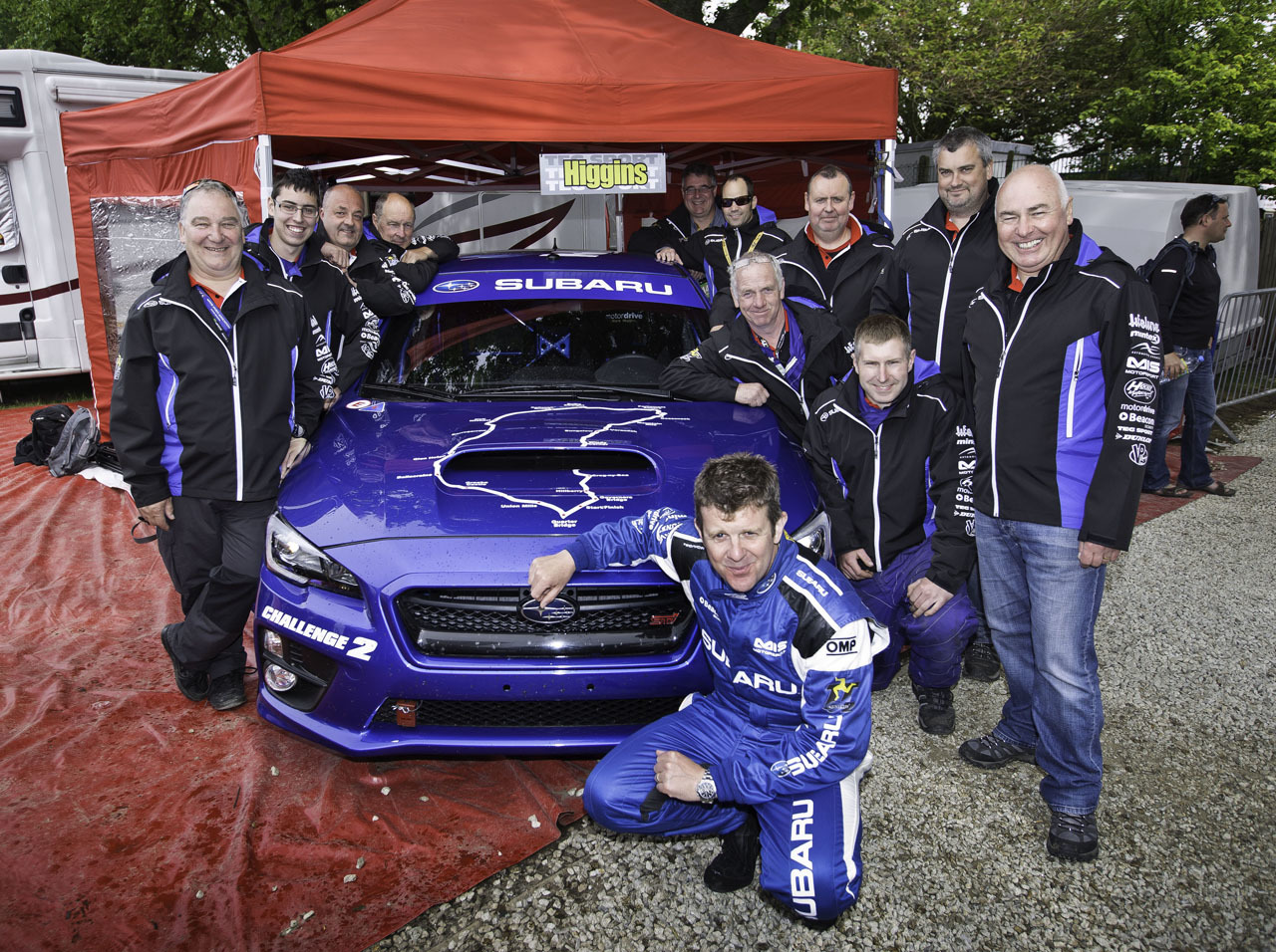 New Subaru WRX sti beats own isle of man record