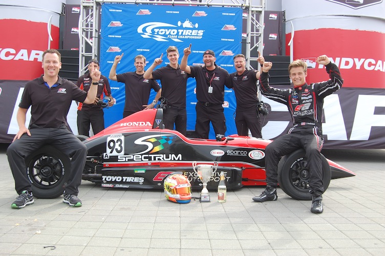 Tristan DeGrand Wins 2014 Toyo Tires F1600 Championship