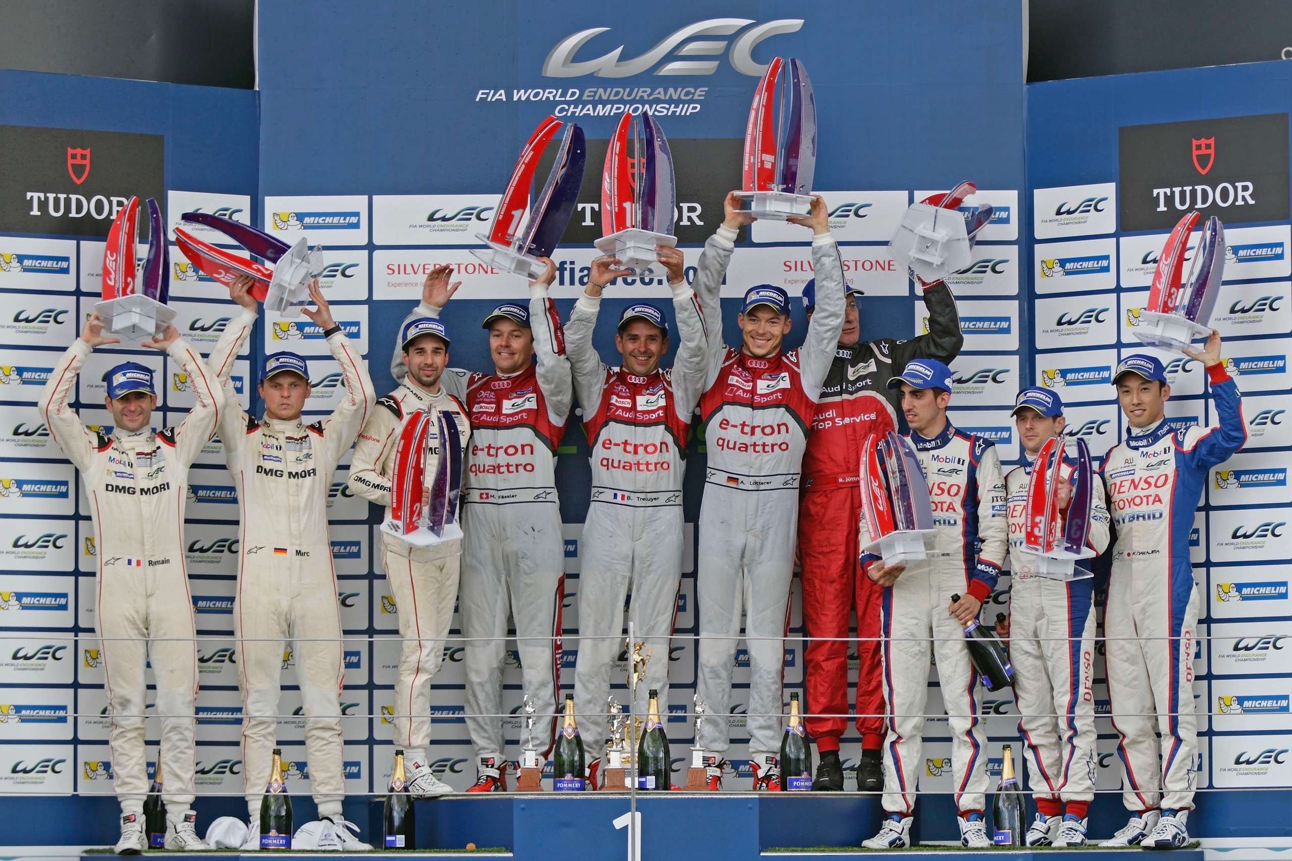 Audi wins WEC opener at Silverstone