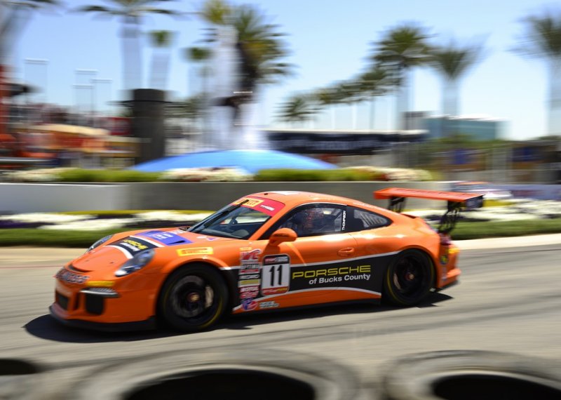 Beretta Wins in GT at Long Beach. 4