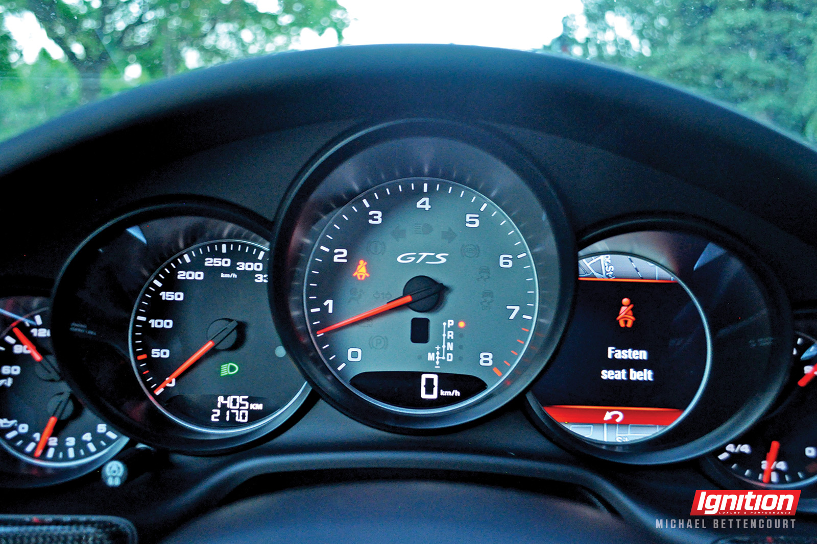Panamera GTS-tach-and-speedo