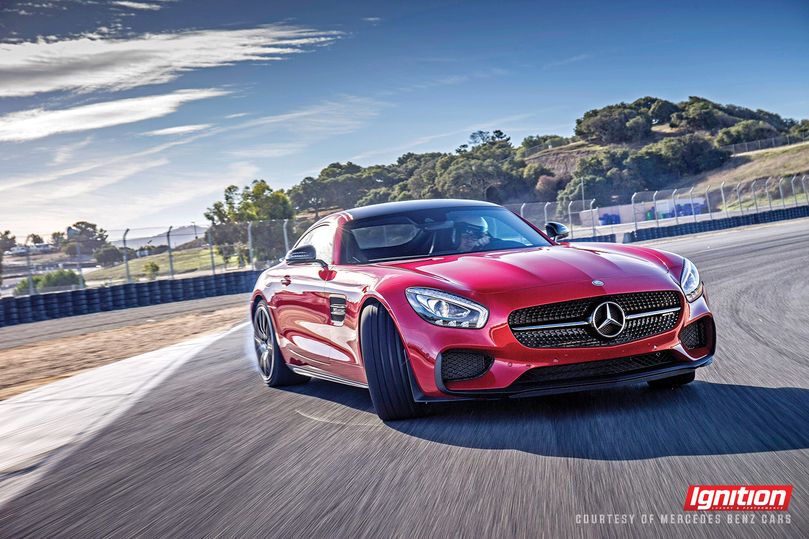 Mercedes AMG GT S track3