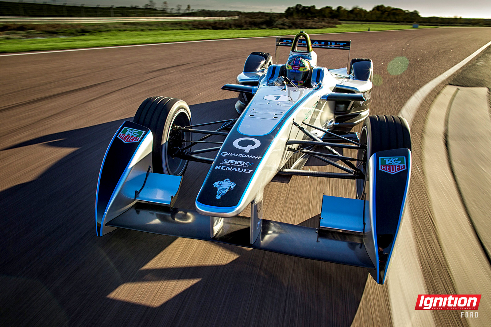 Ignition Formula E -action front