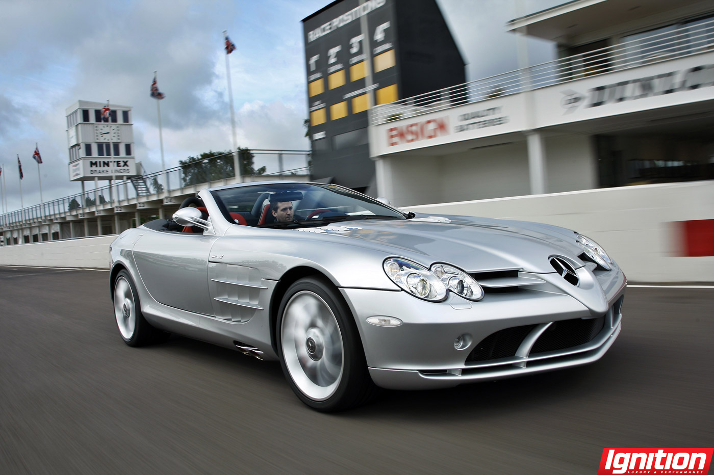 Ignition Fall 2015 Mercedes-Benz SLR McLaren Roadster track