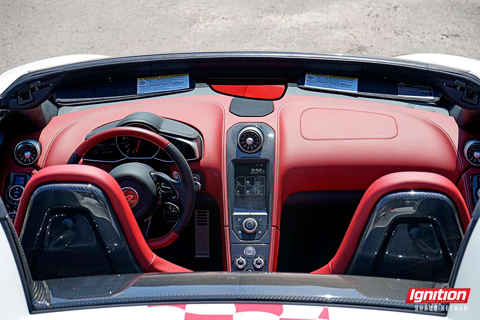 2015 McLaren 650S Spider Ignition 8