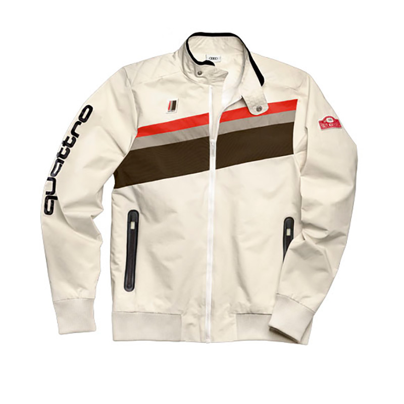 Audi heritage leather jacket sales