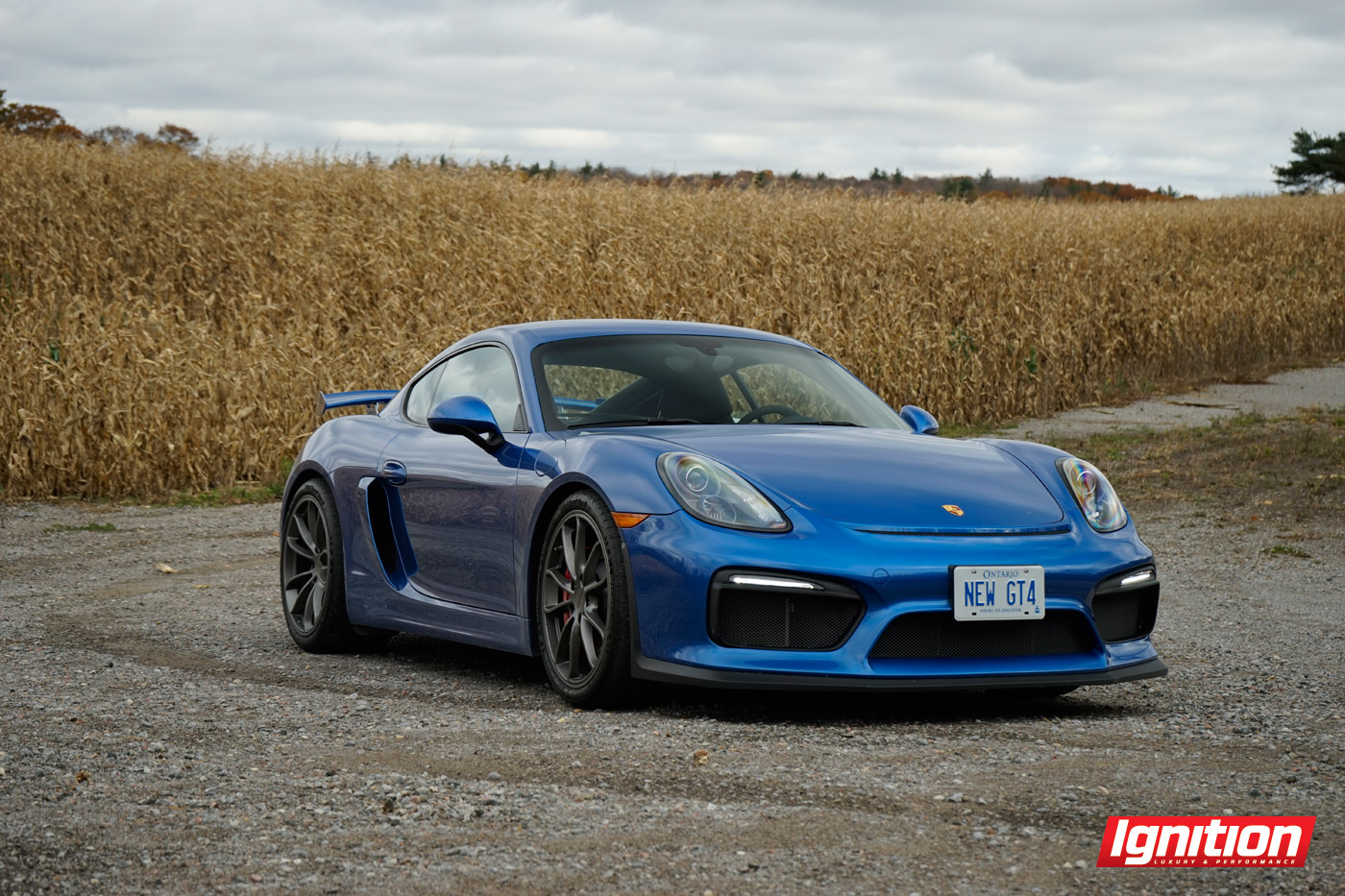 2016 Porsche Cayman GT4 Ignition-1