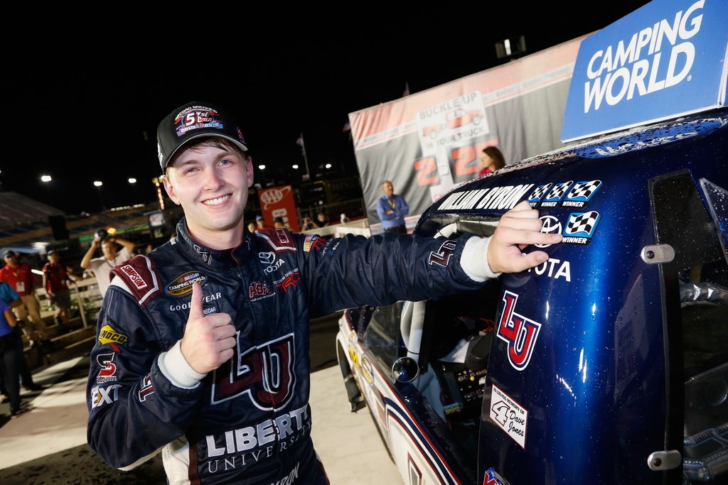William Byron NCWTS Kentucky - credit Brian Lawdermilk-NASCAR via Getty Images