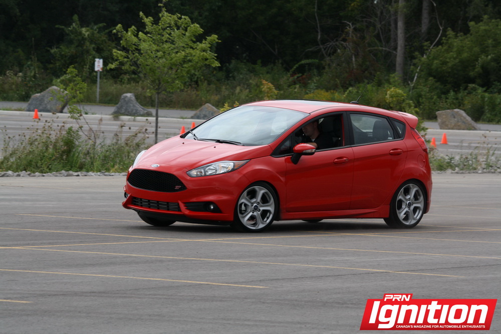 Fiesta ST - Body roll is reduced thanks to new suspension settings