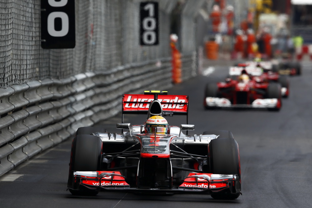Lewis Hamilton at Monaco GP