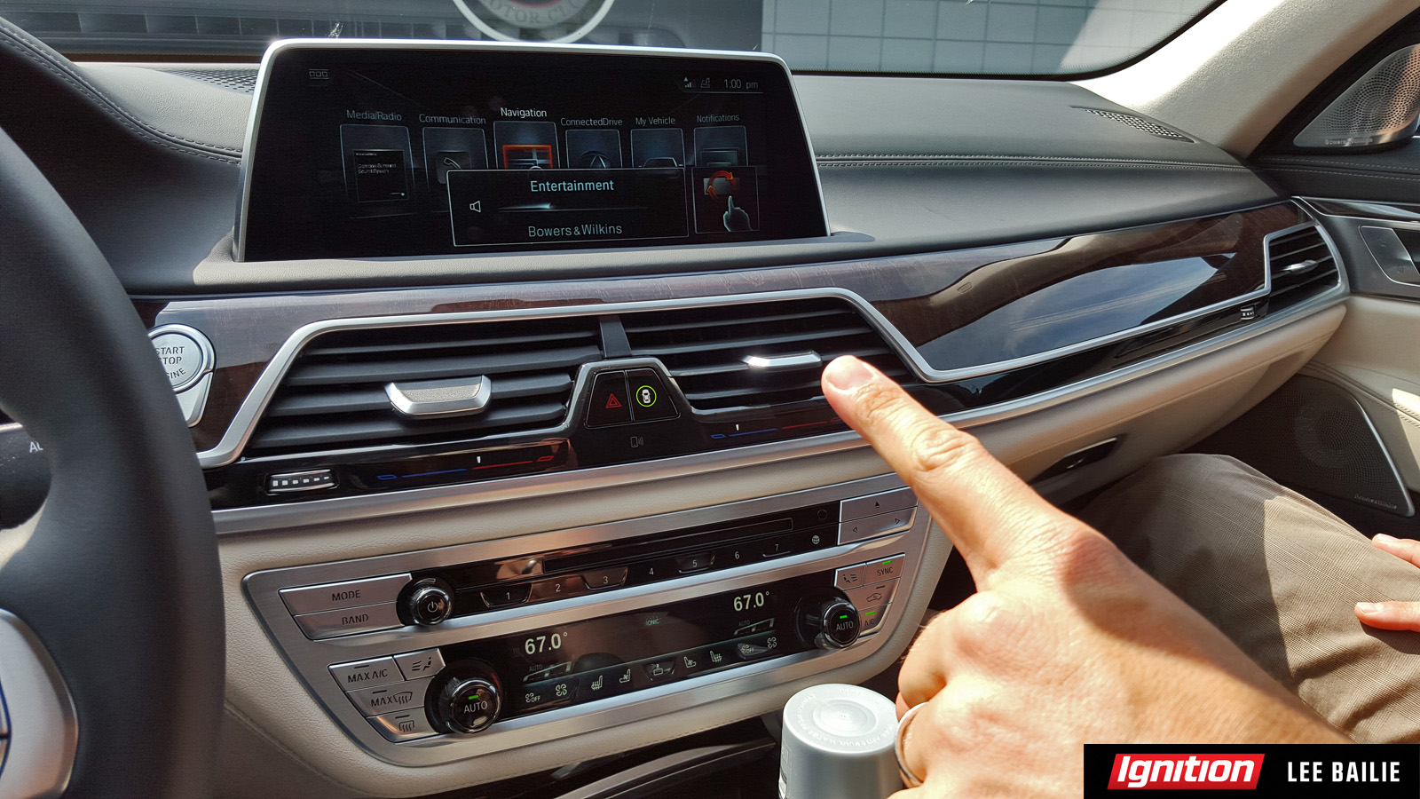 2016 BMW 75Li Review Ignition 5