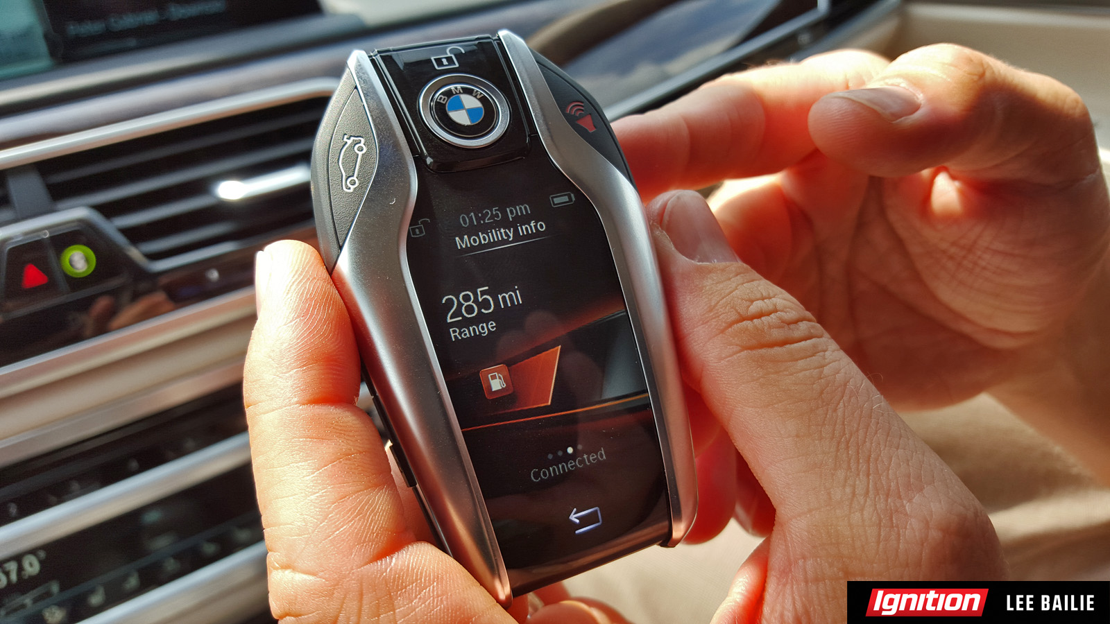 2016 BMW 75Li Review Ignition 6
