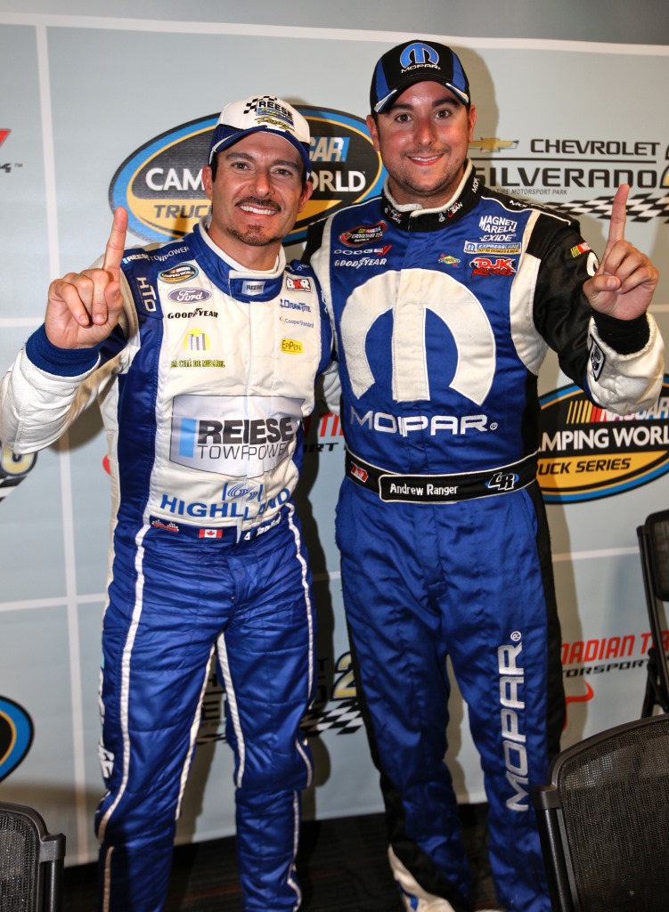 Tagliani and Ranger - Saturday mid res