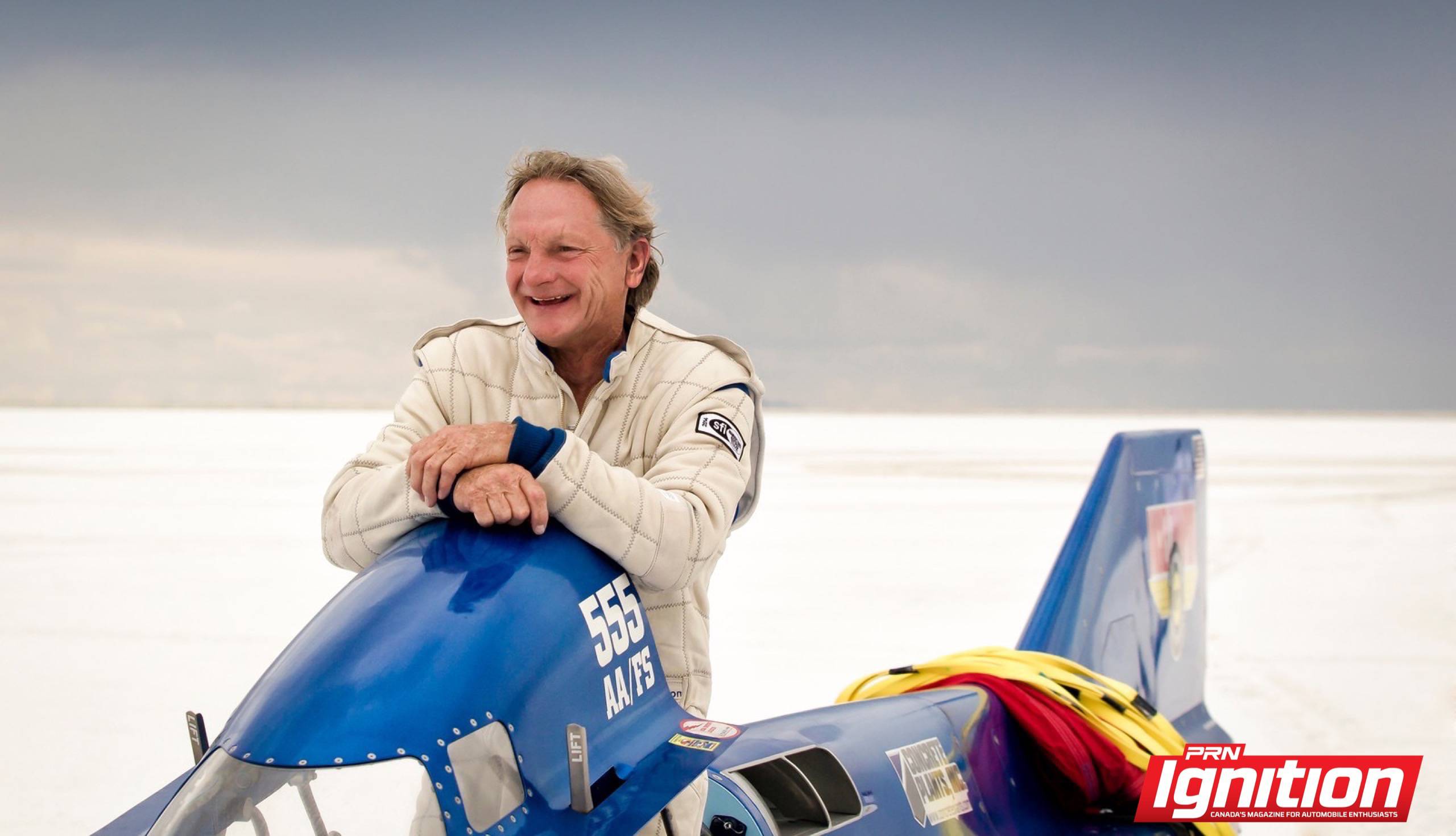 Challenger II- Danny Thompson after his 419 MPH Run- USFRA 2014- Holly Martin- METAL AND SPEED -1-X3