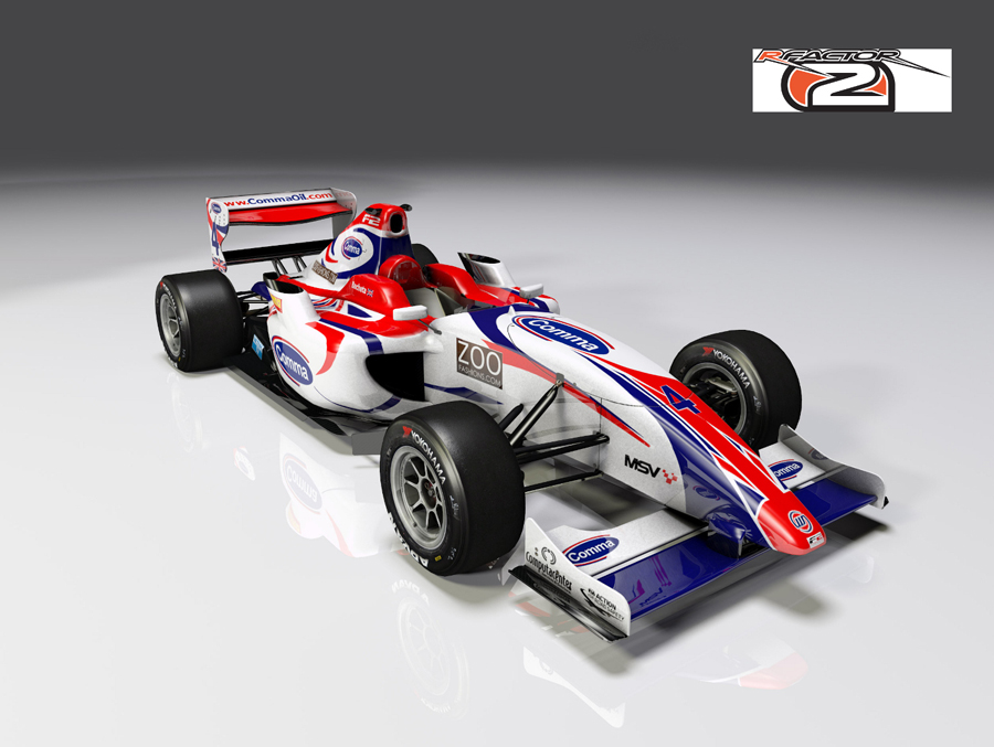 Formula Two announces new partnership with rFactor2