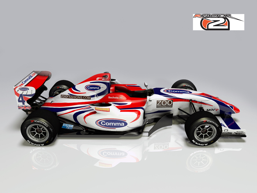 Formula Two announces new partnership with rFactor2
