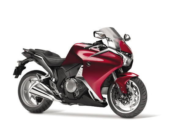 The new VFR features fairings designed to both cool the engine and improve high-speed stability.