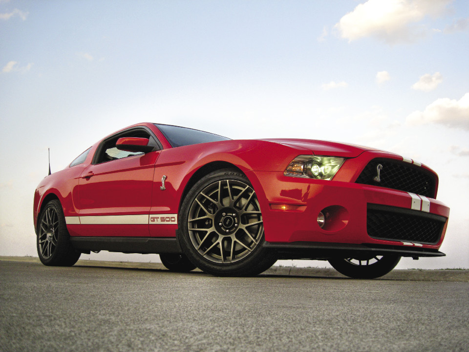 The 2011 Ford Shelby GT500.