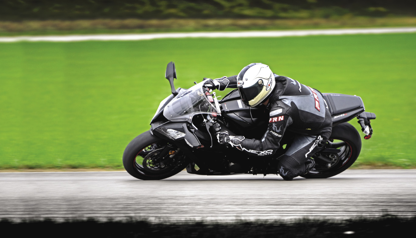 2011 Kawasaki ZX-10R ABS on track. Photo by RHM Photo